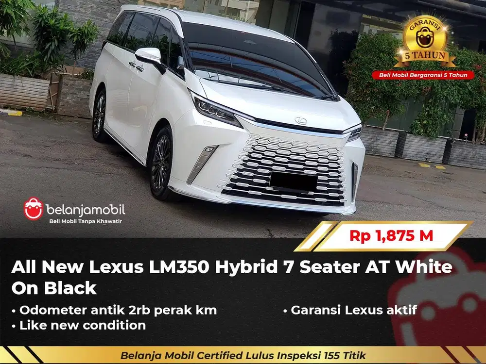 [ LOW KM 2RB ] All New Lexus LM350 LM 350 Hybrid 7 Seater 2024/2025