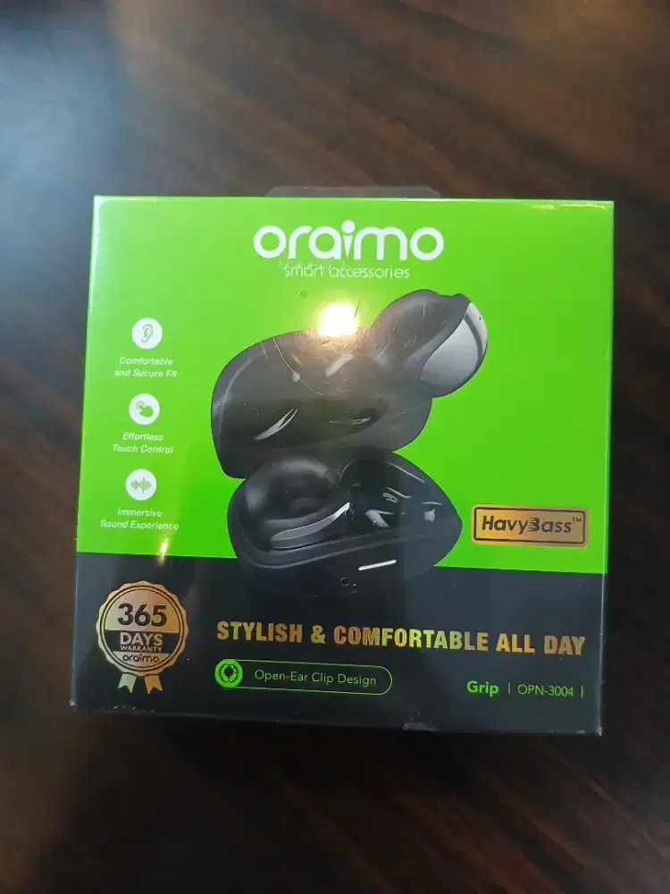 ORAIMO GRIP OPN-3004 Headset Bluetooth Tws Open EarClip Designe Stereo