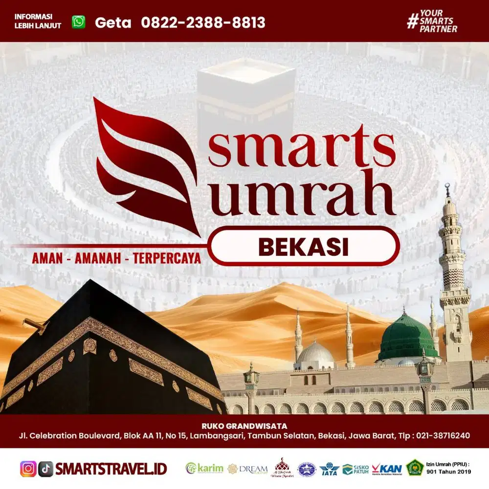 DP 8 JT Langsung berangkat Umroh,  Pulang Umroh Baru dicicil