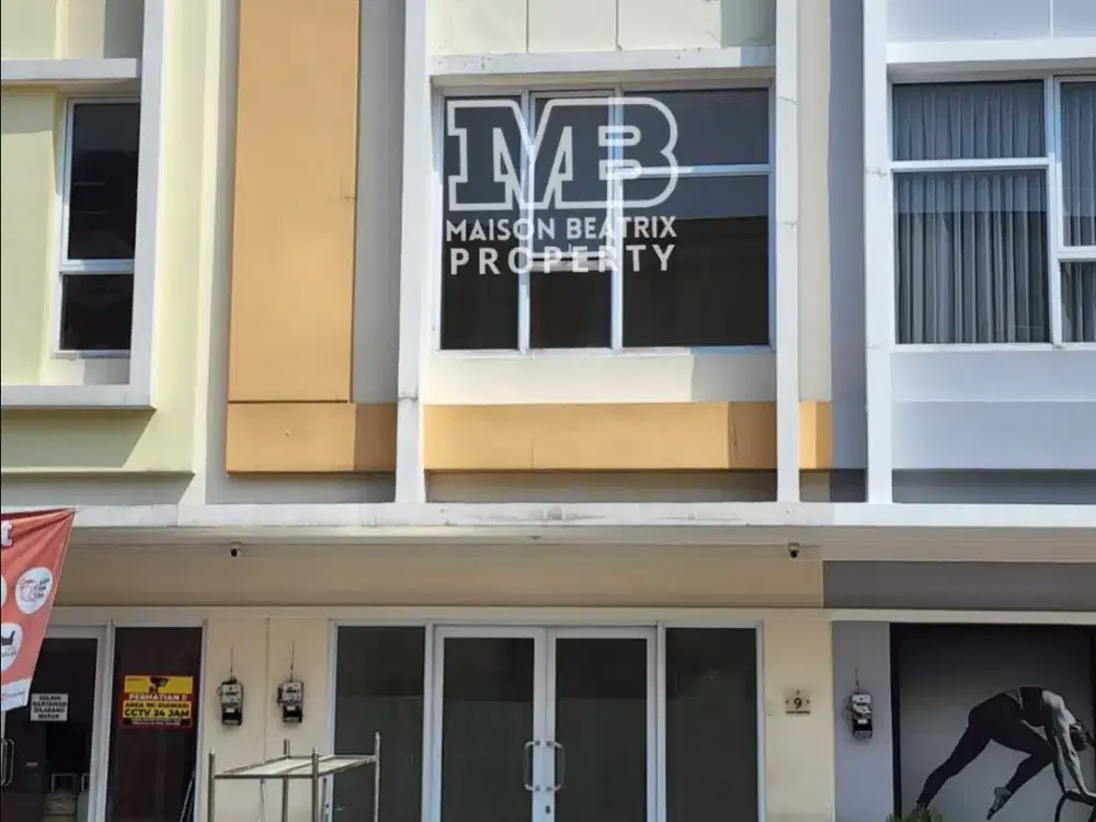 DISEWAKAN RUKO 2LT SIAP HUNI DI PISA GRANDE GADING SERPONG