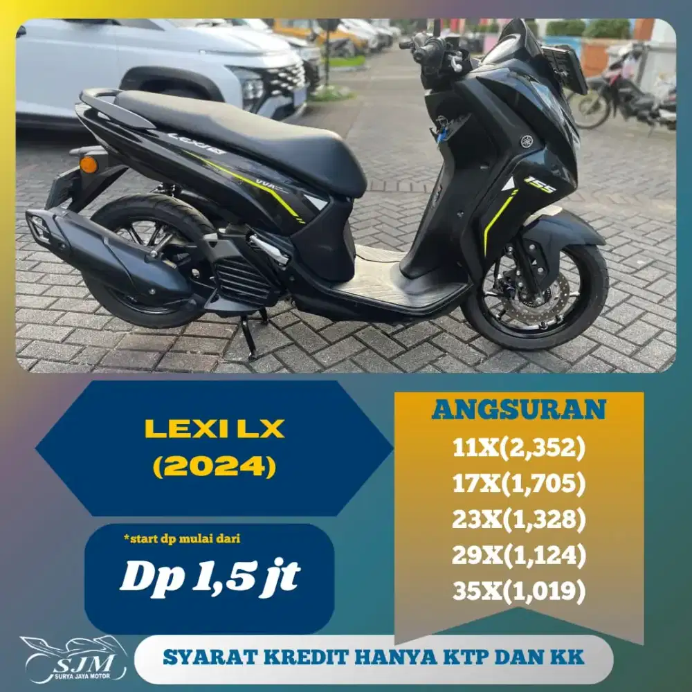 YAMAHA LEXI LX 155 2025 CASH & KREDIT