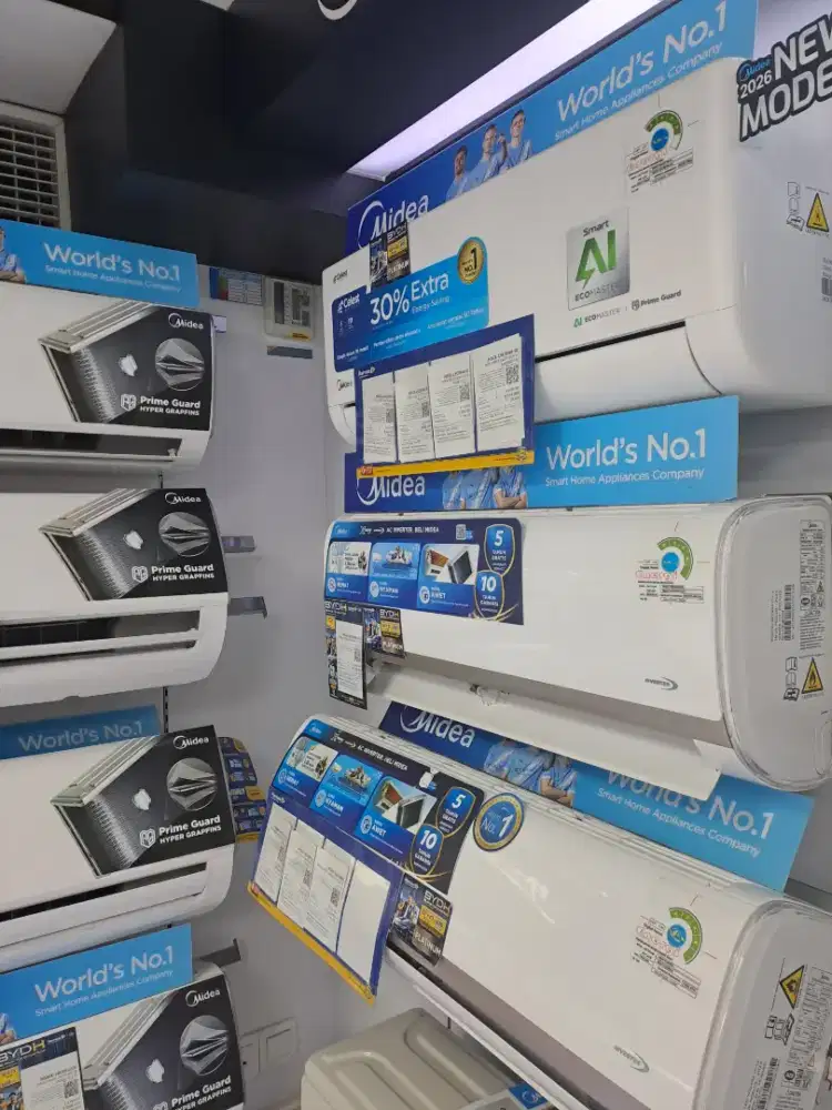 CICILAN TANPA CC AC MIDEA