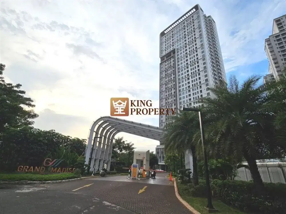 Lokasi Emas Podomoro City 5 Menit Jalan Kaki ke Central Park, Dijual 2BR Condominium Grand Madison Unfurnished Rapi, Fasilitas Gym Super Lengkap Jakar
