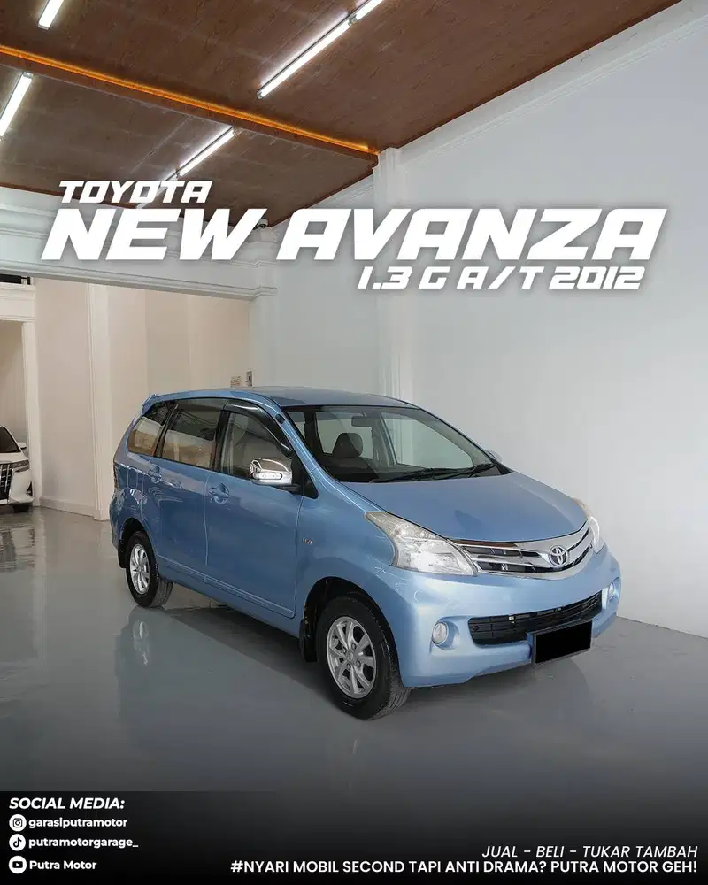Toyota New Avanza 1.3 G A/T 2012