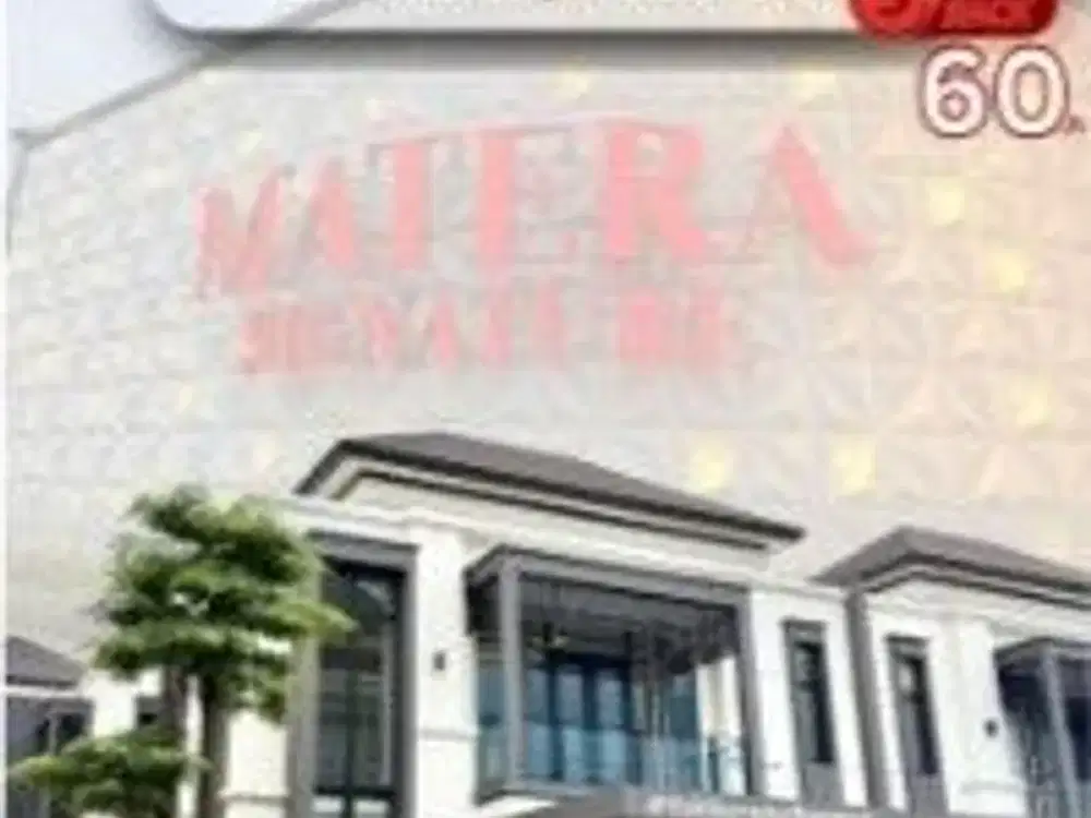 Terlengkap fasilitas at Gading Serpong Rumah PREMIUM MATERA SIGNATURE