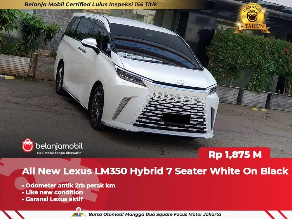 [ LOW KM 2RB ] All New Lexus LM350 LM 350 Hybrid 7 Seater 2024 2025