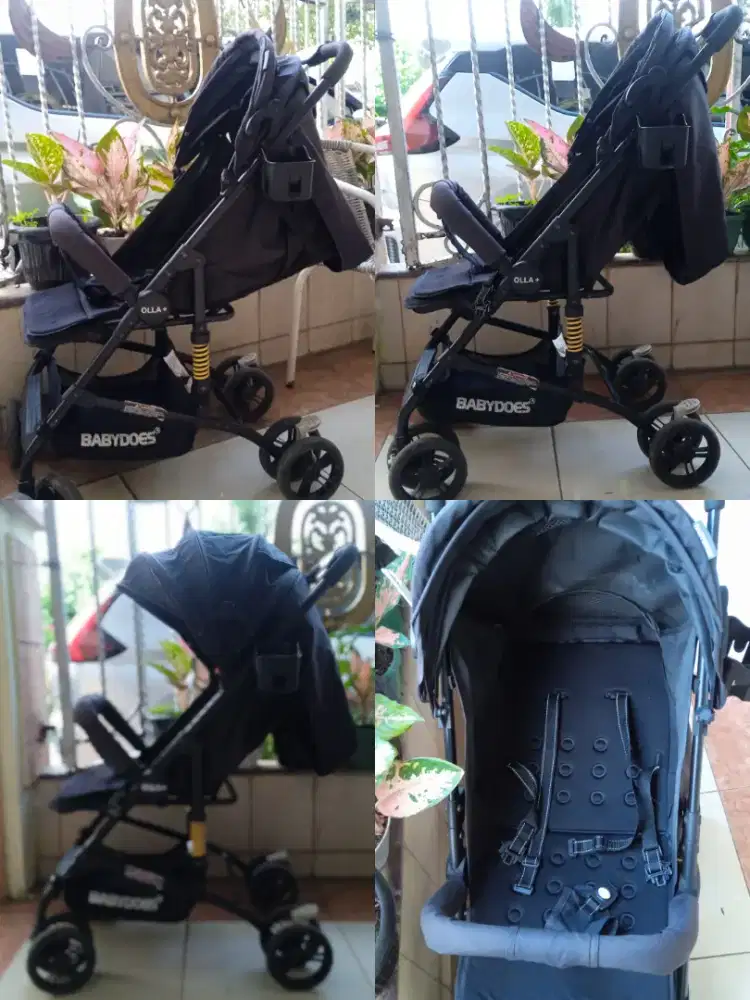 Stroller Babydoes Olla Plus Hitam