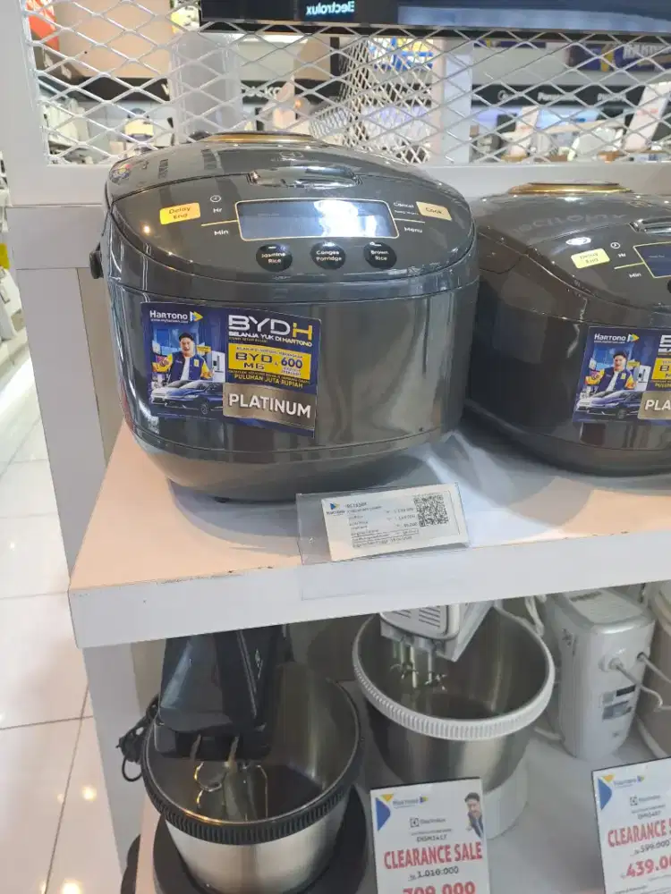 CICILAN TANPA CC RICE COOKER ELECTROLUX