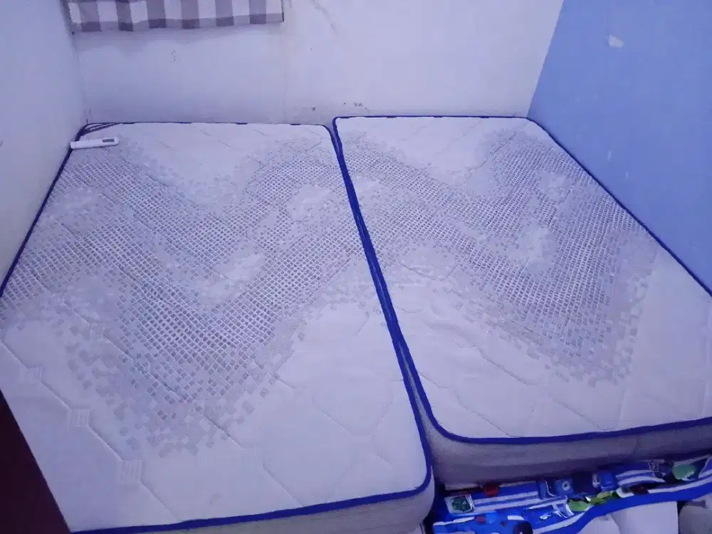 2 buah kasur in the box hybrid neo