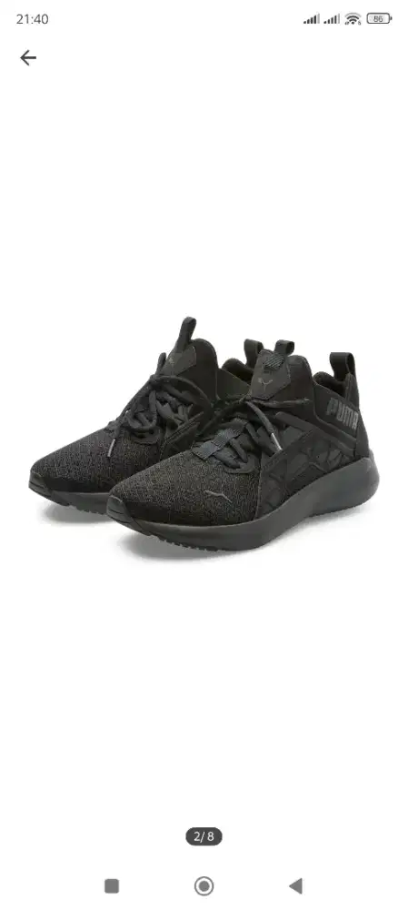 Puma Enzo NXT black size 42 seken mulus