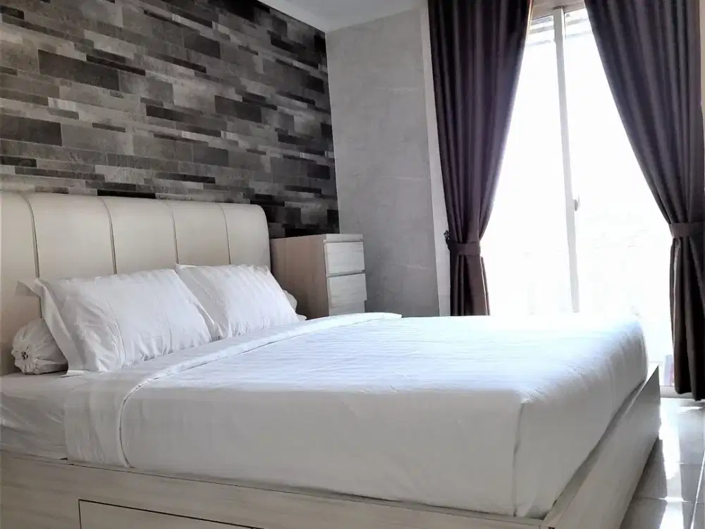 Sewa Murah! Disewakan Apartemen The Boulevard Jakarta Pusat Tipe 1 BR Full Furnish - Kawasan Bundaran HI, Sarinah, Thamrin, Monas dan Tanah Abang