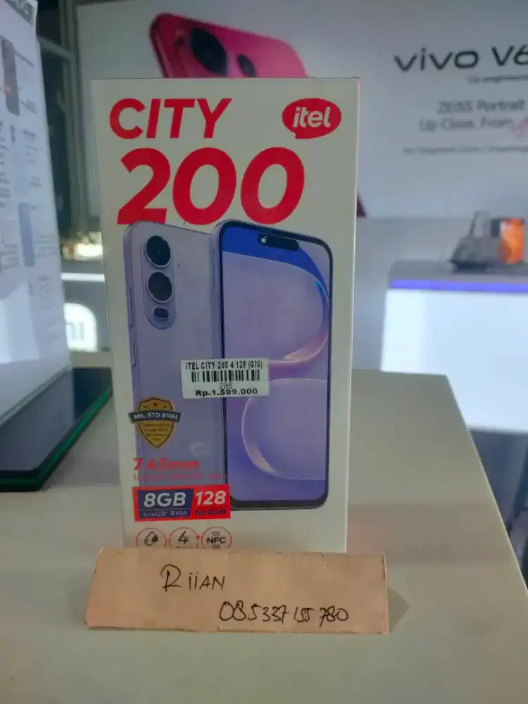 Itel City 200 4/128gb ATLANTIS DAHSYAT