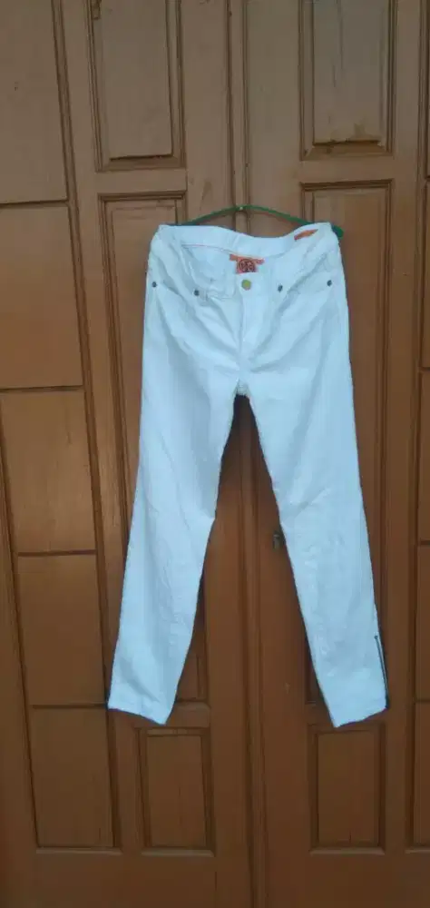 Tory Burch slim denim white