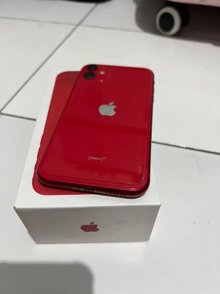 JUAL BU IPHONE 11 256 GB RED