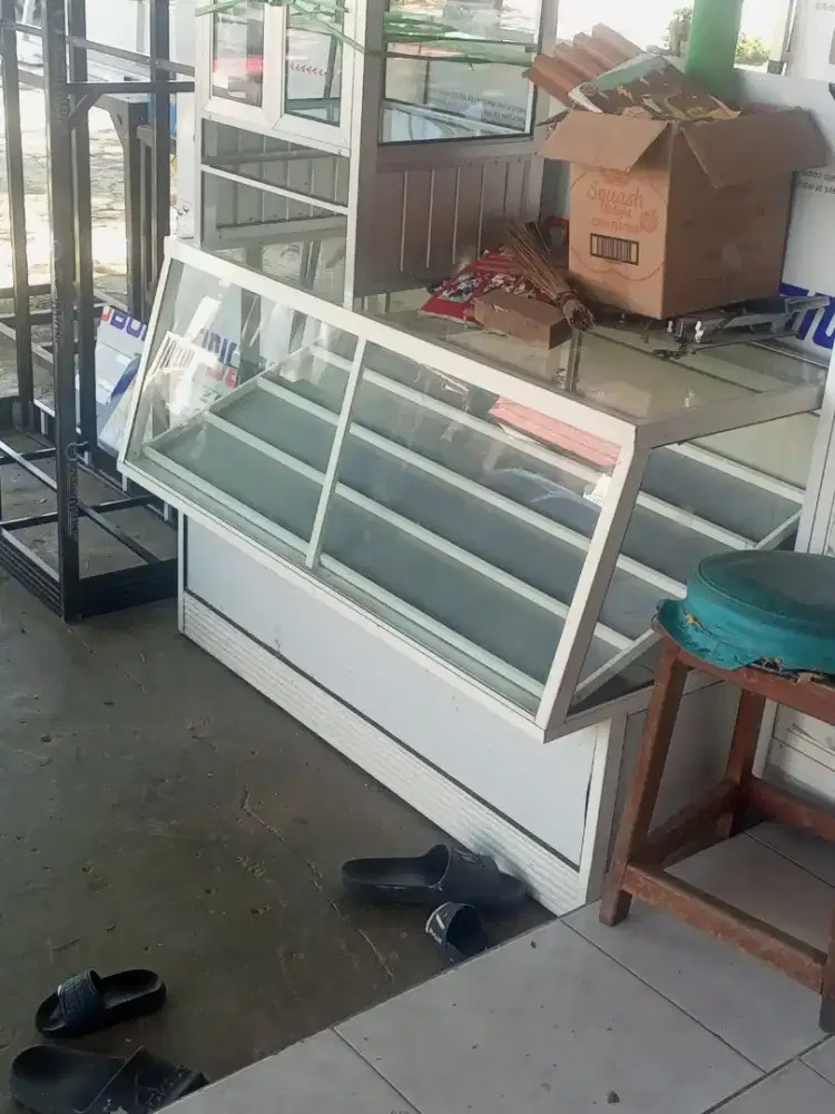 Etalase HP Alumanium second