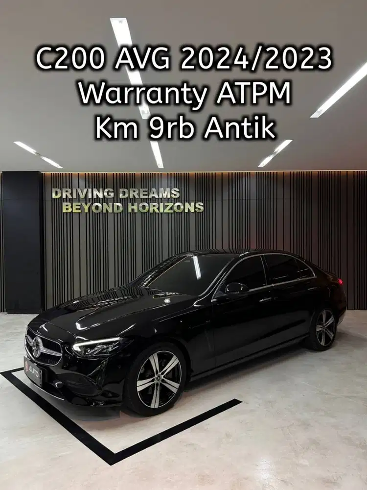 Mercedes Benz C200 2024 Hitam Mercy Km9rb Nik 2023 B1992SAS