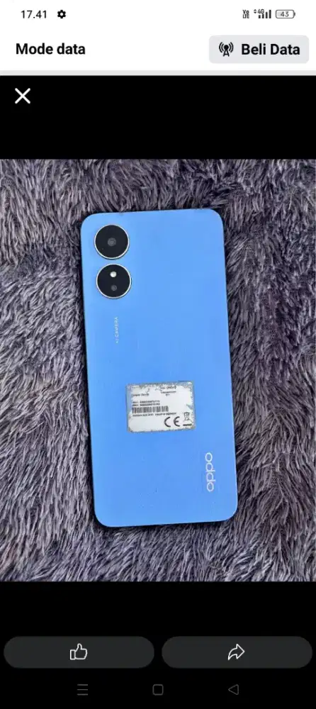 OPPO A17 RAM 4/64 GB