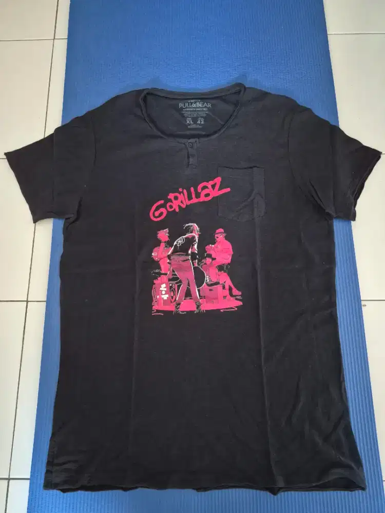Kaos Band Gorillaz Pull & Bear