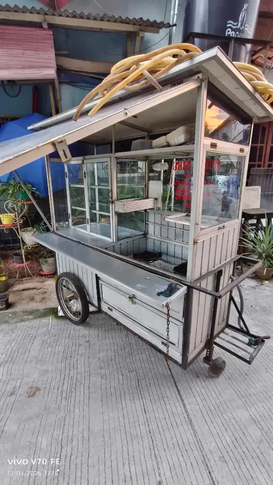 Gerobak *KUPAT TAHU* KONDISI Istimewa EDISI MAU PINDAHAN