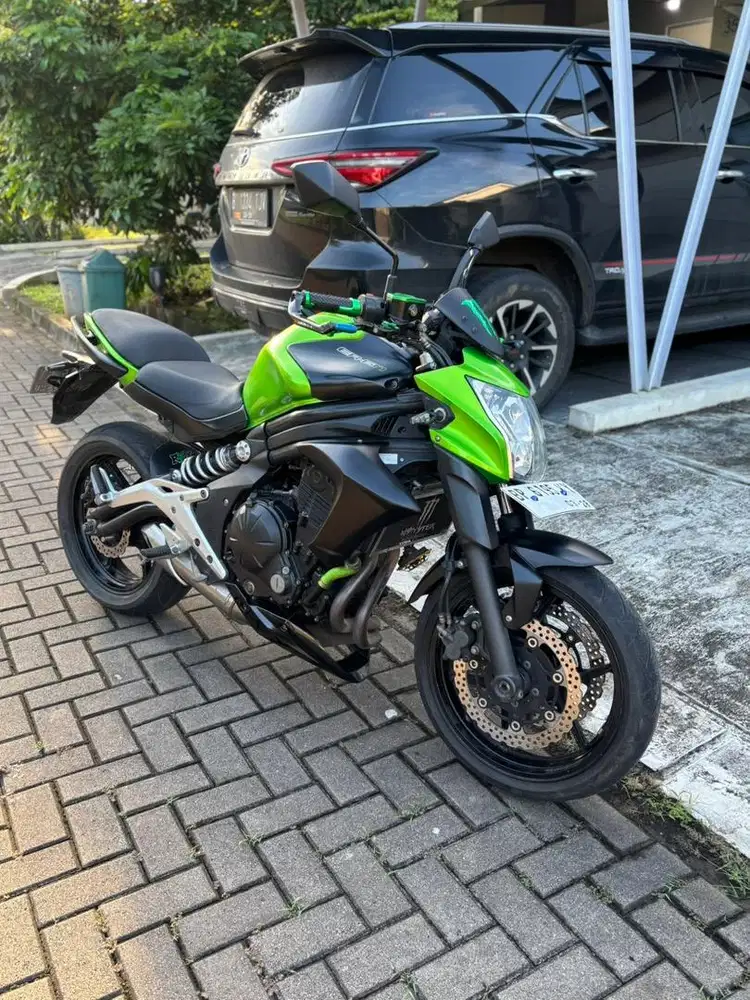 Kawasaki ER6N low km Plat BP Hidup panjang