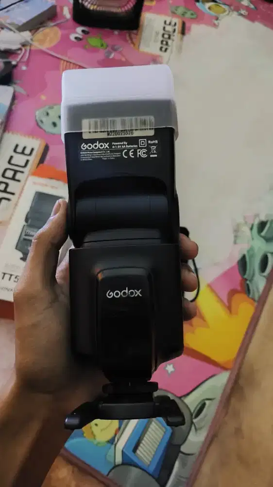 Godox TT520 II + TRIGGER FULLSET BOX