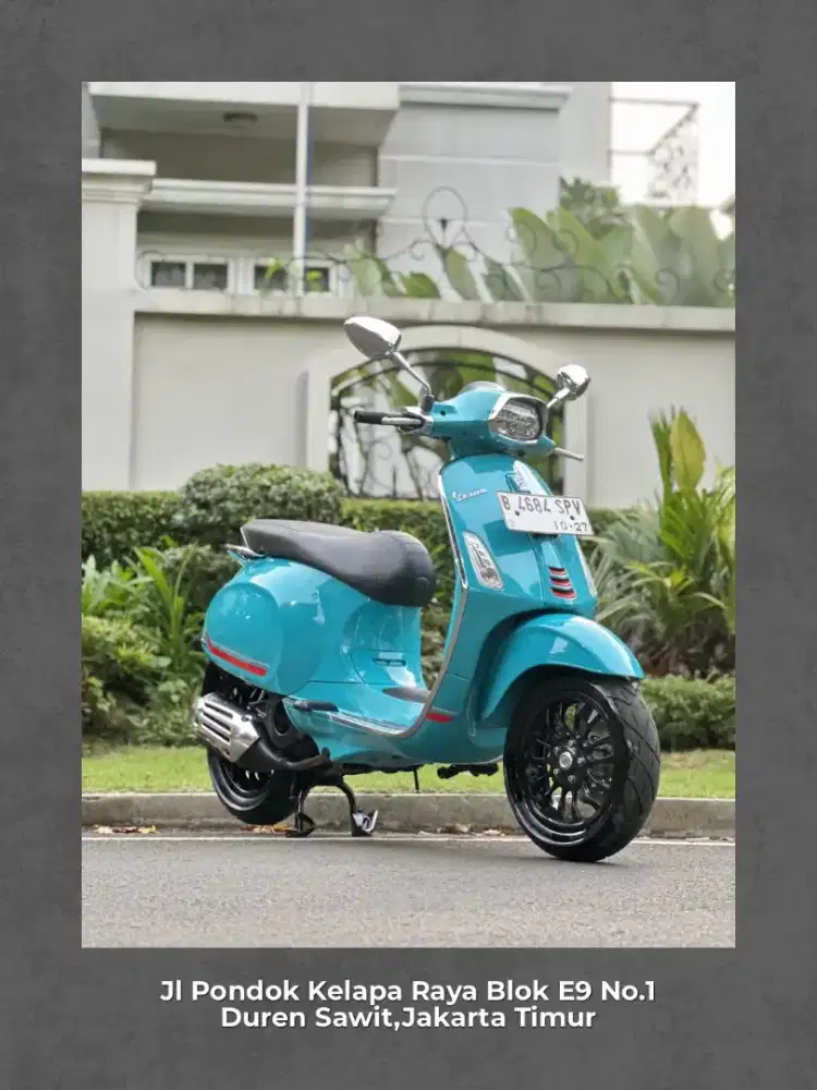 VESPA SPRINT S 150 IGET ABS LED TAHUN 2022 PERFECT CONDITION