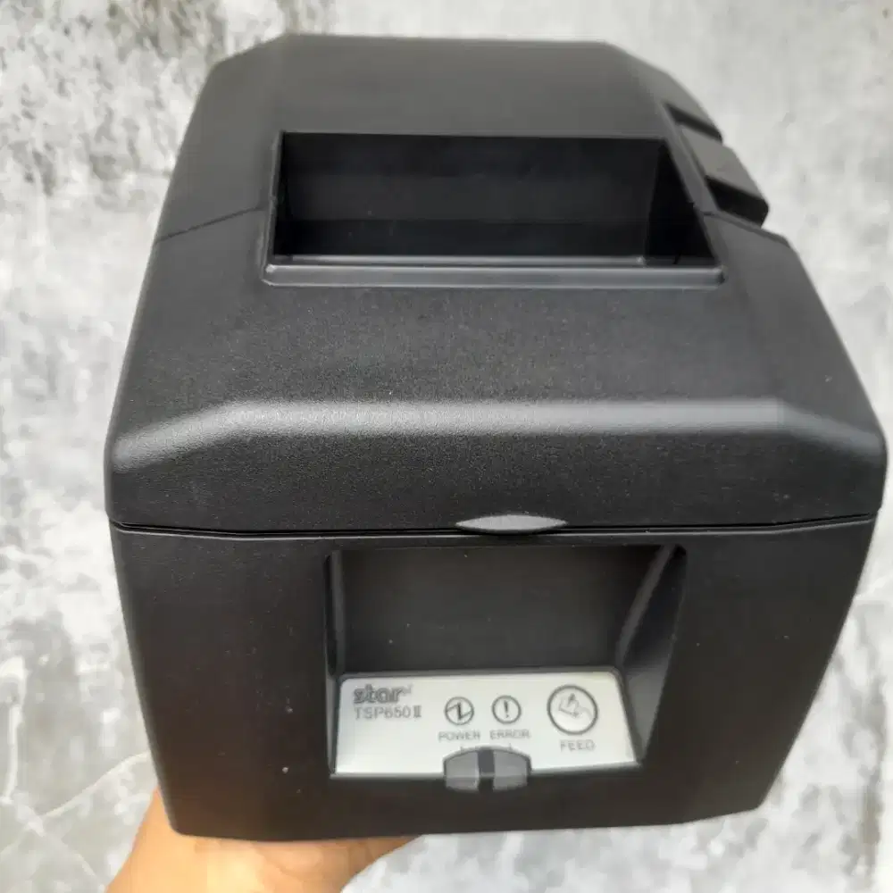 Printer Thermal kasir struk bon resi STAR Adaptor. Mulus dan Original