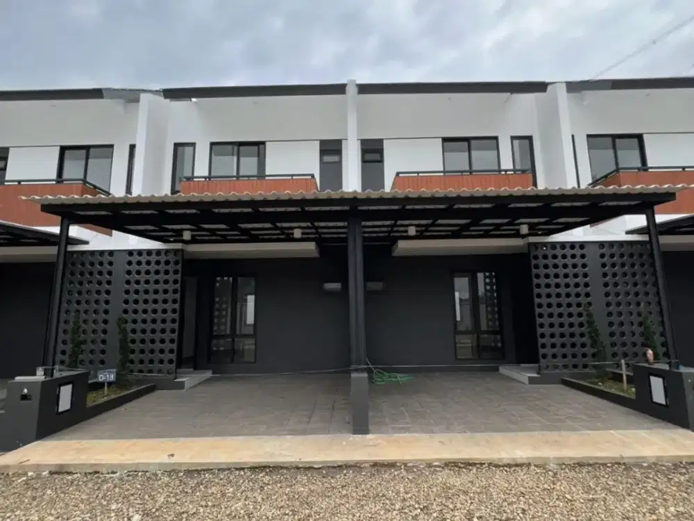 Rumah 2 Lantai Minimalis Modern Dalam Cluster