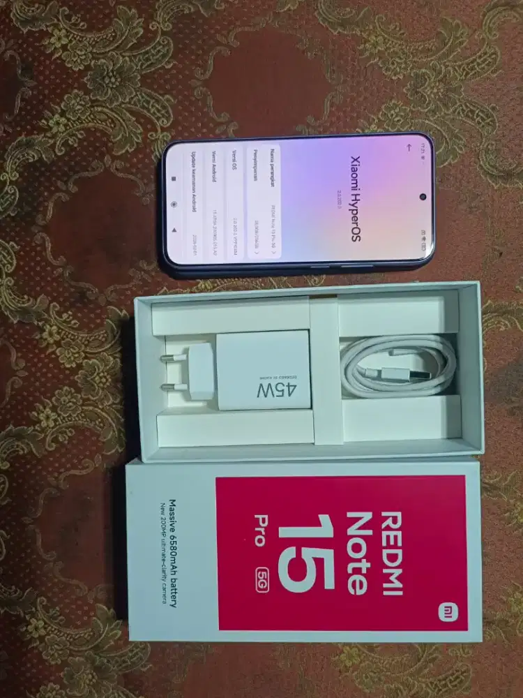 Redmi Note 15 Pro 5g Mulus Nominus