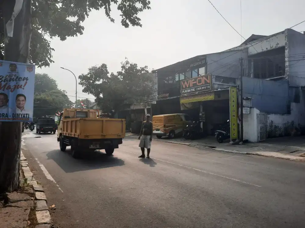 Dijual Tanah di Moh.Toha 1.950m2, cocok untuk Bengkel, Sekolah, Sports Centre, Jarang Ada!