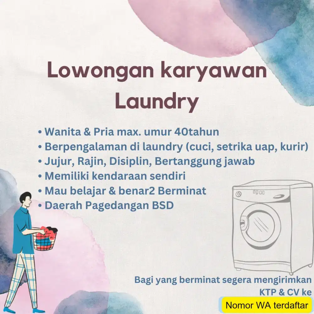 Karyawan Laundry