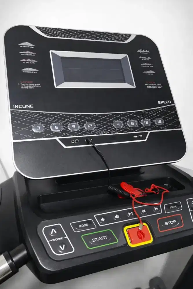 Treadmill Elektrik TL 126 Automatic Incline Alat Fitnes