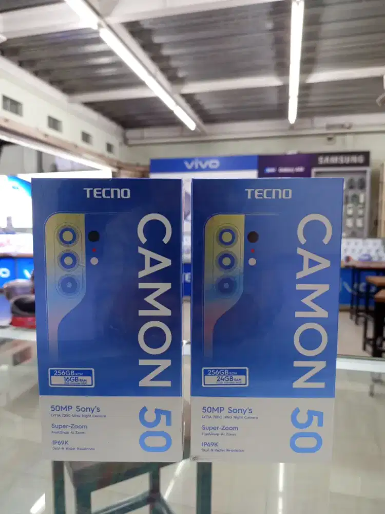 TECNO CAMON 50 256GB 6500mAh 45W Amoled Mediatex Helio G200