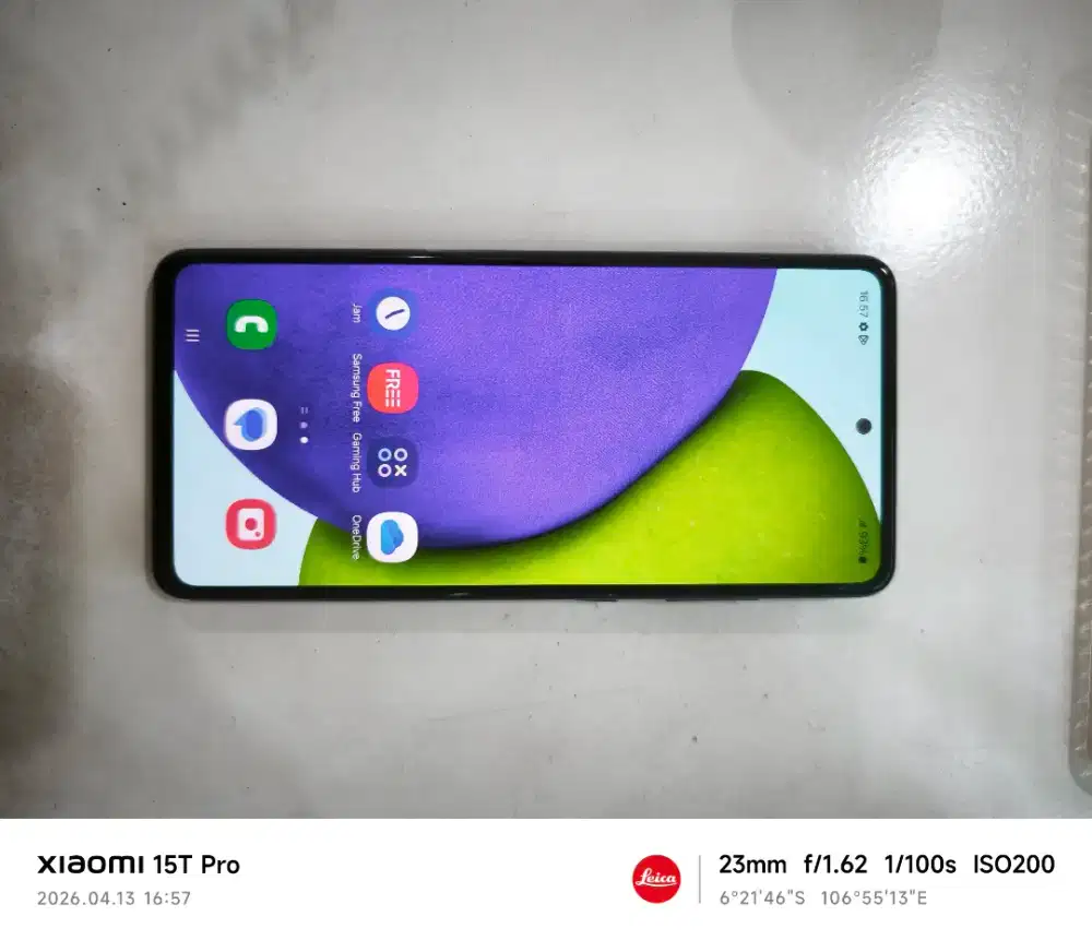 samsung A52 Ram 8Gb+8Gb Rom 128GB