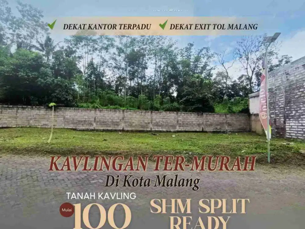 TANAH KAVLING MURAH KOTA MALANG