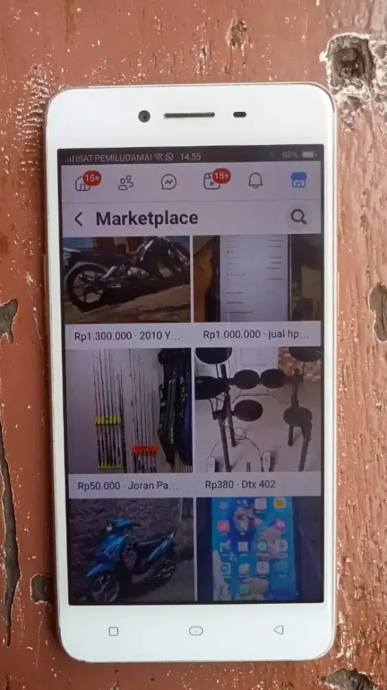 Hp oppo a37f  ram 2/16