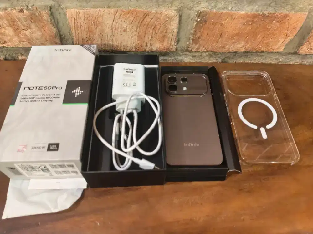 Handphone infinix Note 60 Pro 8+8 GB 256 Mist Fullset