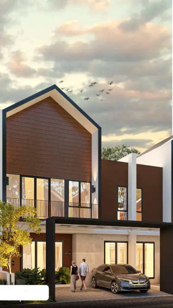 Disewakan/Dikontrakan Rumah Cluster Amethyst Familia Urban, 2 Lantai
