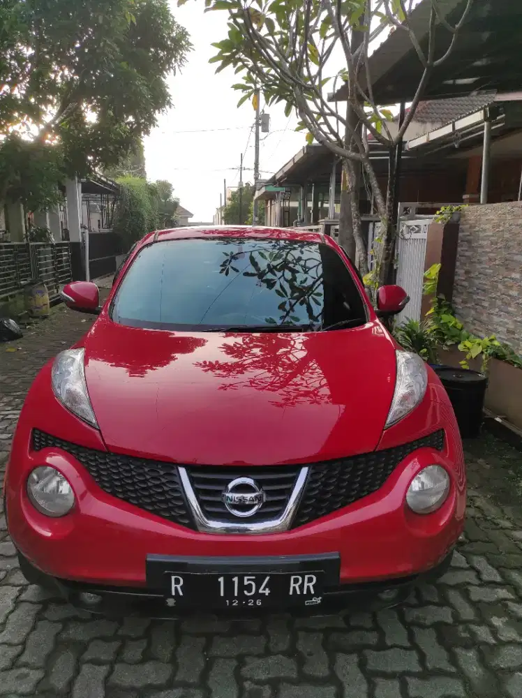 Nissan juke Rx setara HRV plat R warna merah lokasi Purwokerto
