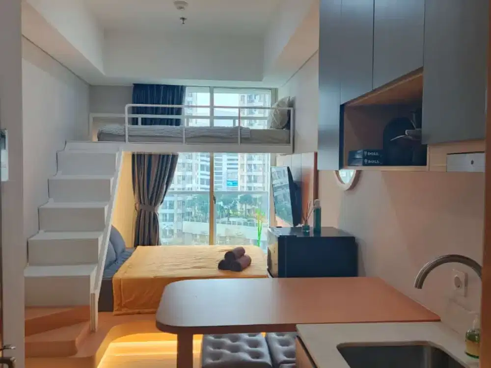 Apartemen Taman Anggrek Residences Jakarta Barat 3 BR Full Furnished