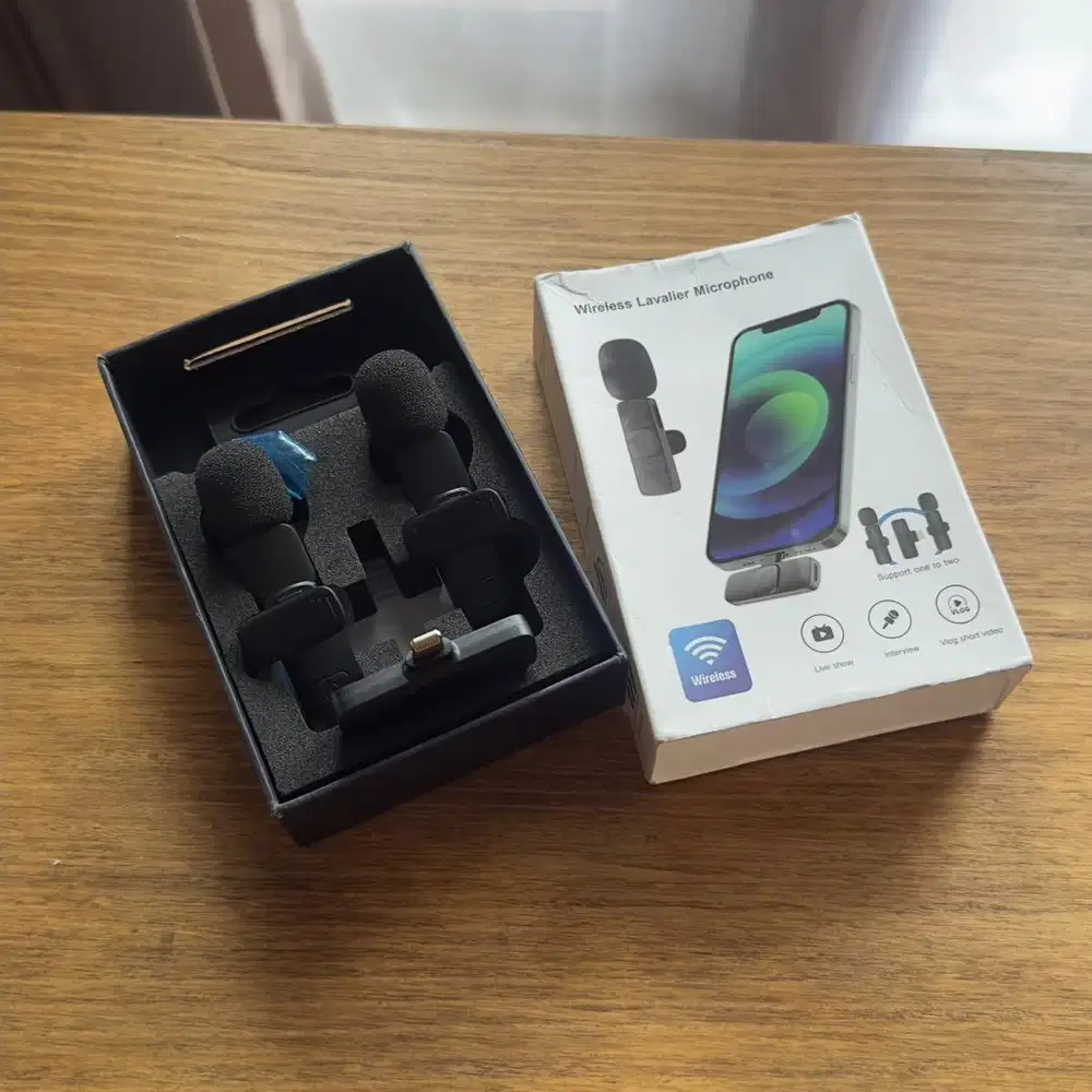 Nett Mic Wireless Iphone Lightning Baru