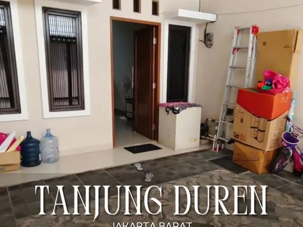 DIJUAL MURAH RUMAH TINGGAL SIAP HUNI DI TANJUNG DUREN JAKARTA BARAT