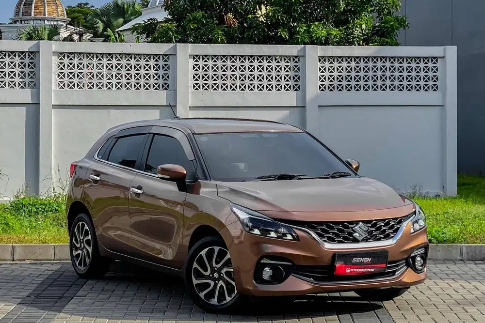 Suzuki Baleno 1.5 Hatchback AT Matic 2023 Coklat Metalik. FULL RECORD