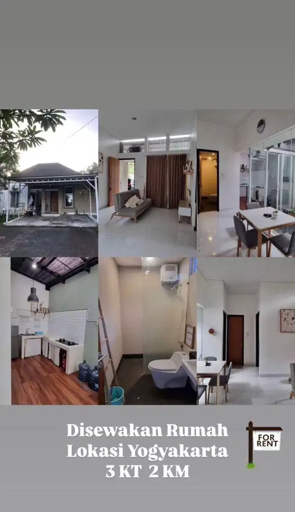 Disewakan Rumah Cluster Sleman