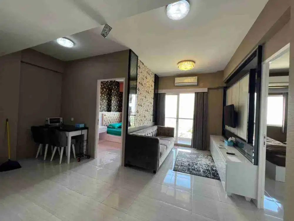 LUAS 56 M² FURNISH MEWAH‼️Dijual Apartemen Puncak Dharmahusada