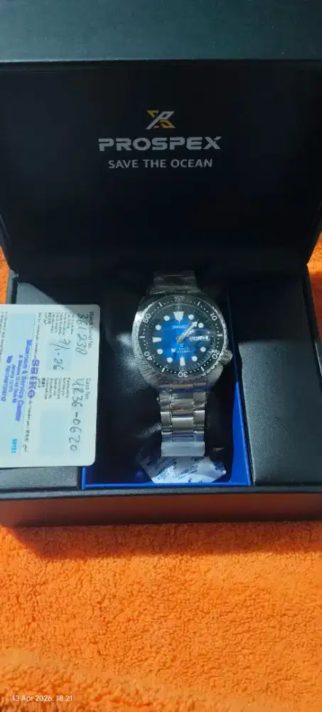 Seiko Prospex SRPE39K1 King Turtle Manta Ray Special Edition