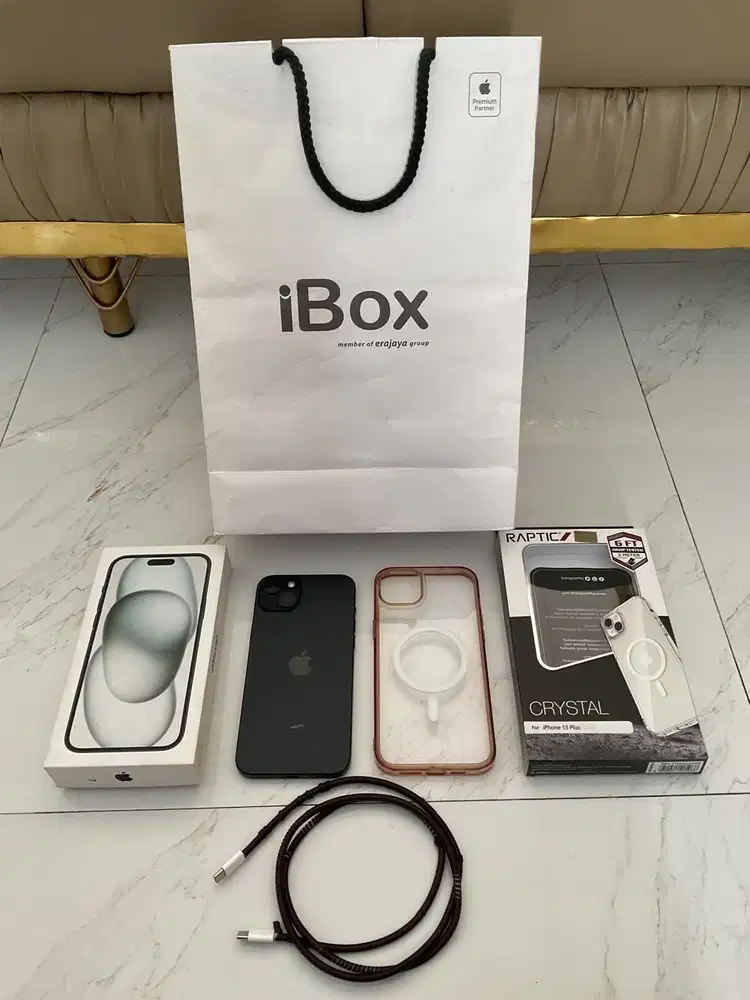 Jual iphone 15 plus 128 GB Resmi ibox