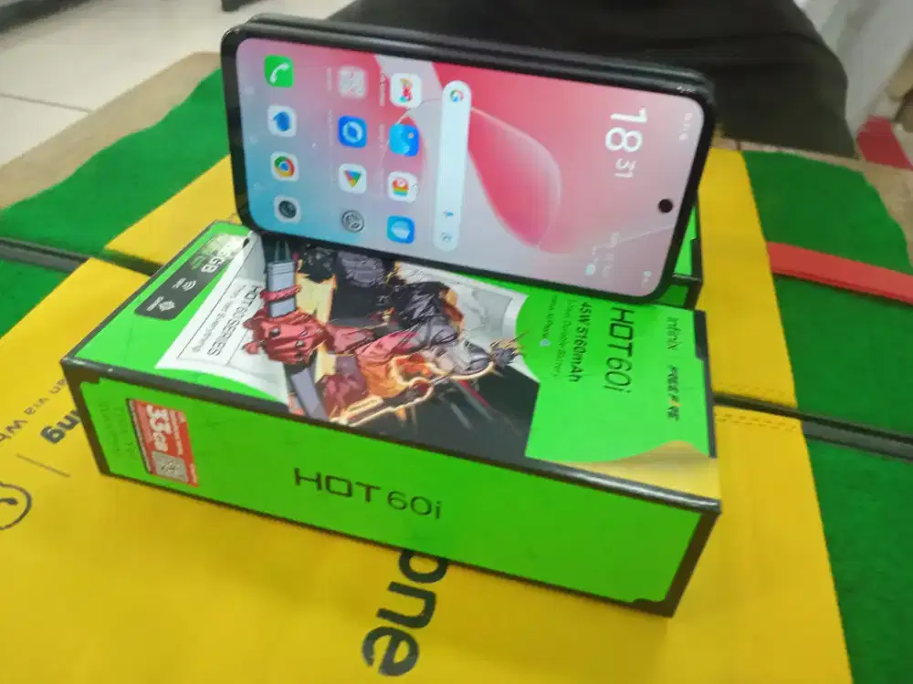 INFINIX HOT 60 I Ram 8 /256 Gb mulus no minus lengkap