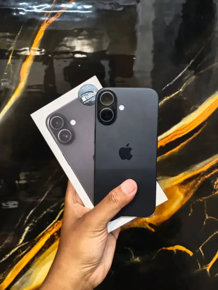 iPhone 16 128GB Seken Resmi Fullset