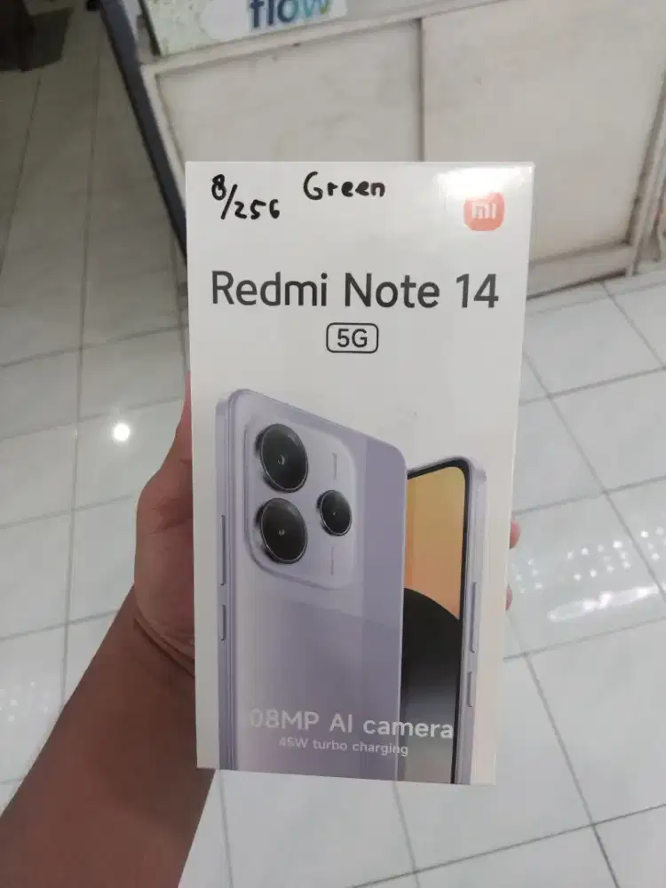 Xiaomi redmi note 14 5G 8/256 new